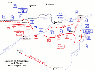 Battle of Charleroi and Mons