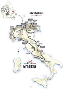 Giro route map, Germany elided